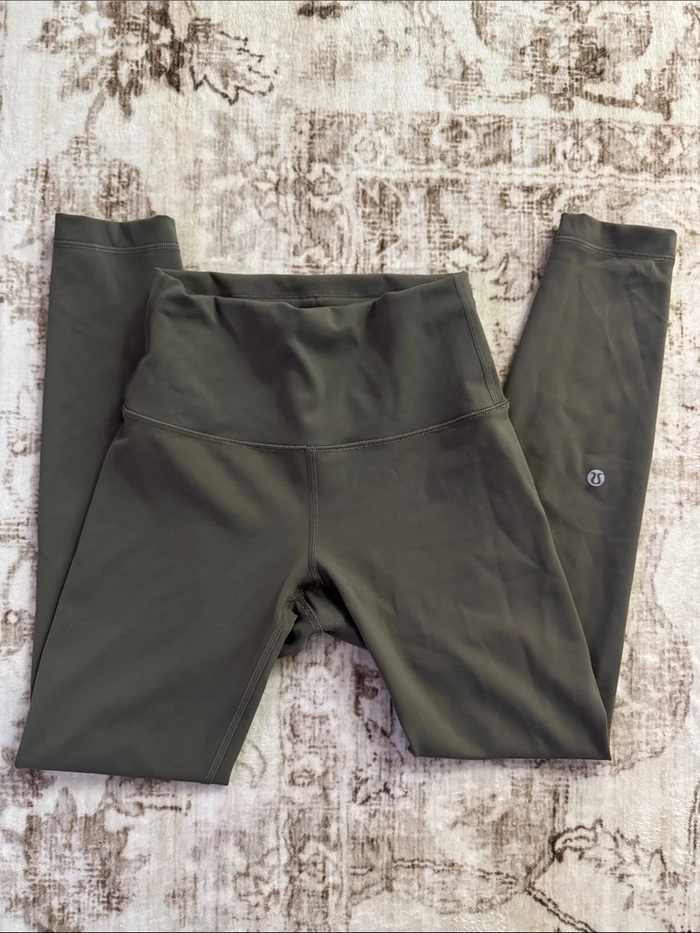 lululemon athletica Kids Olive Green Performance Leggings